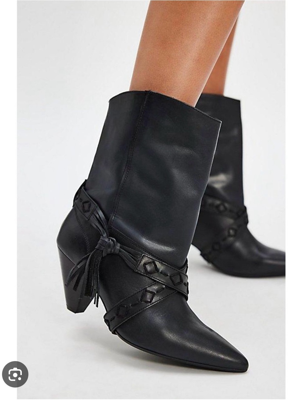 Free People Brontë Belt Wrap Boots